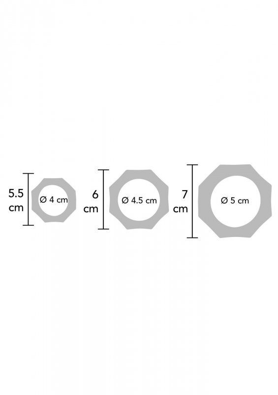 Heavy C-Ring Set Black
