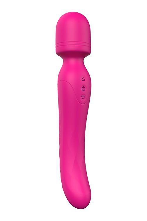 Dream Toys VIBES OF LOVE HEATING BODYWAND - podgrzewany masażer do ciała (różowy)