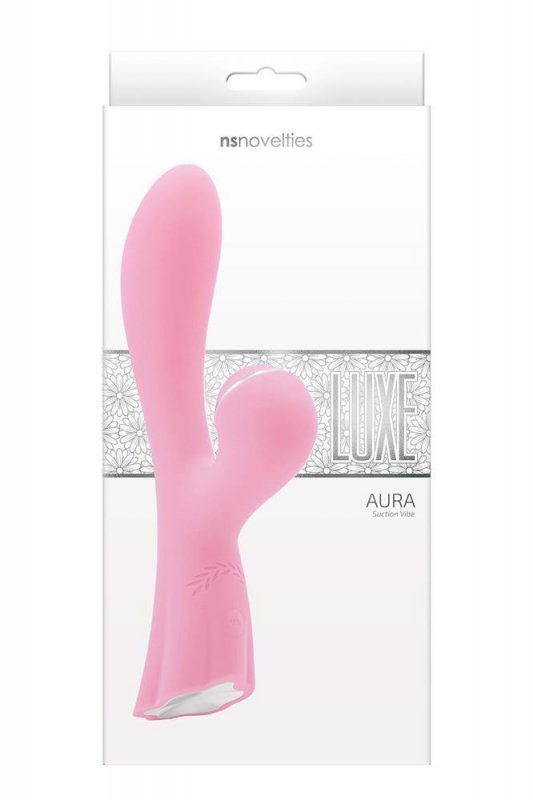 NS Novelties LUXE AURA PINK -  wibrator króliczek (różowy)