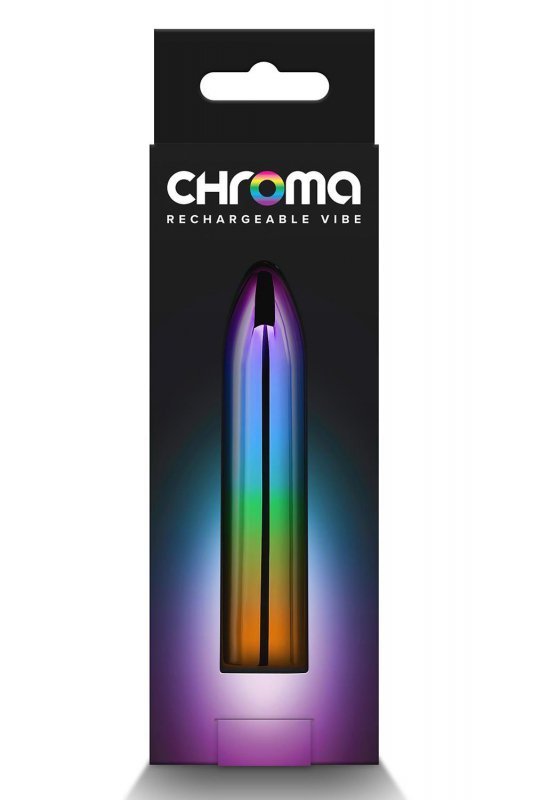 Ns Novelties CHROMA RAINBOW MEDIUM - mini wibrator (tęczowy)