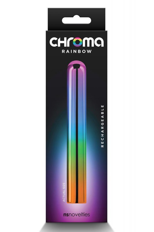 Ns Novelties CHROMA RAINBOW LARGE - mini wibrator (tęczowy)