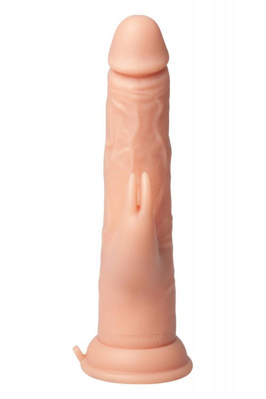 FEMMEFUNN THRUSTER RABBIT NUDE- dildo króliczek (cielisty)