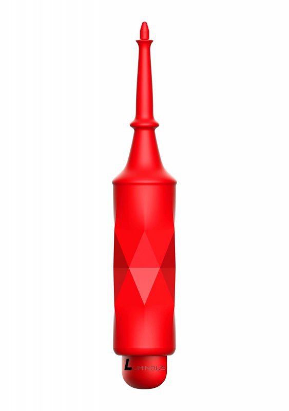 Circe - ABS Bullet With Sleeve - 10-Speeds - Red