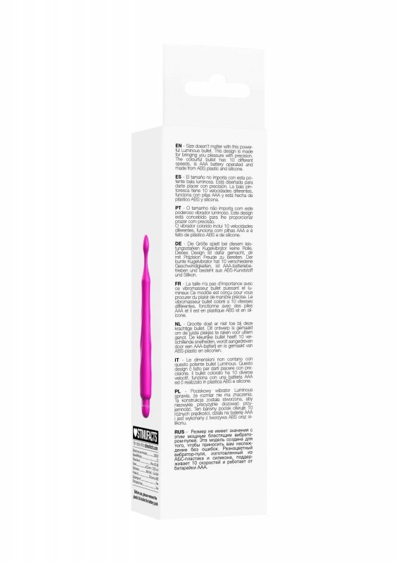 Dido - ABS Bullet With Sleeve - 10-Speeds - Fuchsia