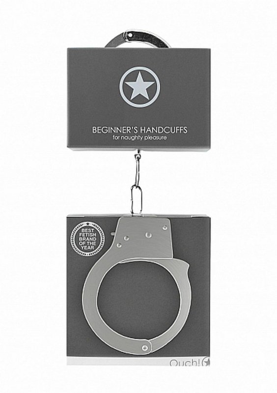 Beginner&quot;s Handcuffs - Metal