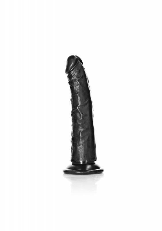 Slim Realistic Dildo with Suction Cup - 6&quot;&quot;/ 15,5 cm