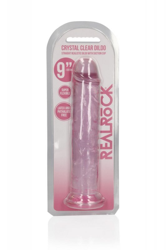 Straight Realistic Dildo with Suction Cup - 9&#039;&#039; / 23