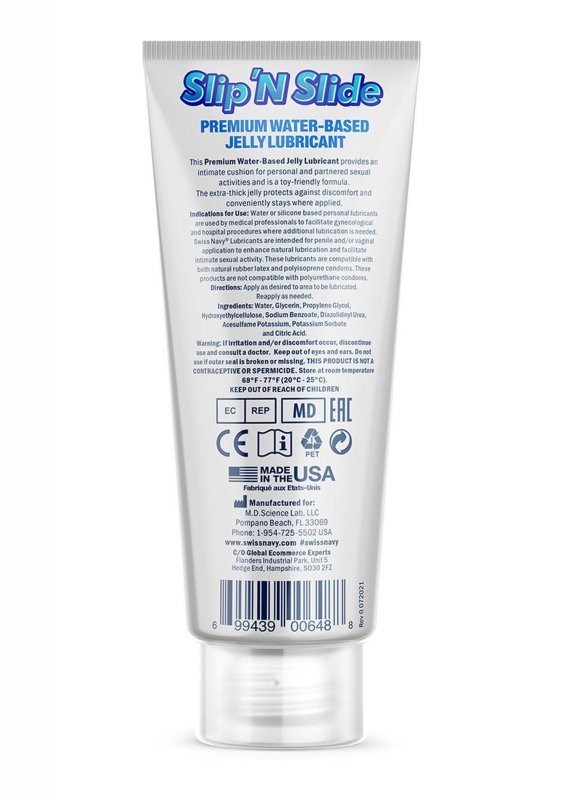Slip&#039;N Slide Premium - Jelly Lubricant - 2 fl oz / 59 ml