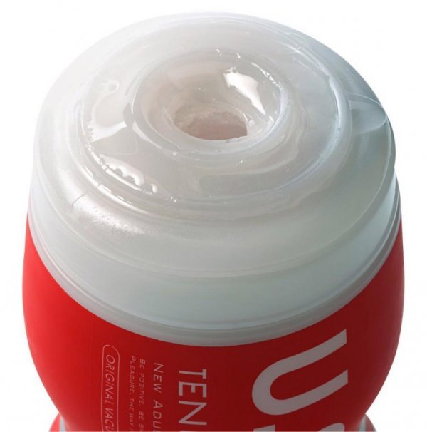 Tenga U.S. Original Vacuum Cup Regular - masturbator oralny (czerwony)