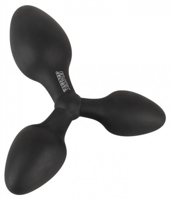Black Velvets Triple Butt Plug