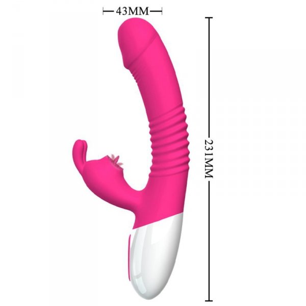 Rabbit Vibrator,7 Powerful Licking and Thrusting Modes