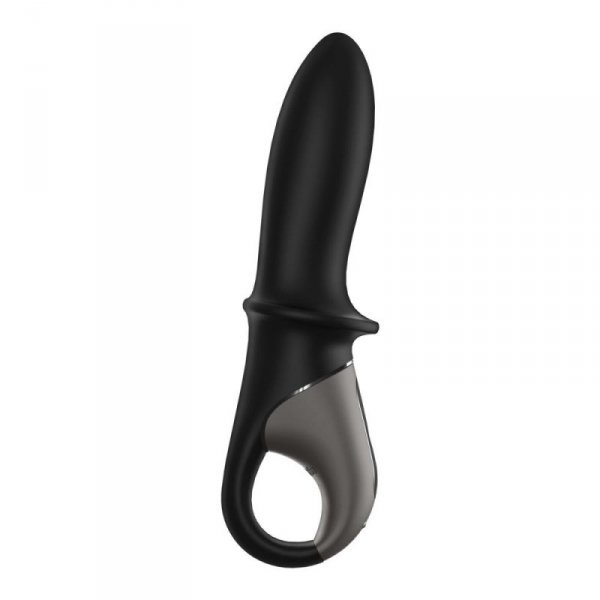 Satisfyer Hot Passion Anal Connect App - podgrzewany masażer prostaty (czarny)