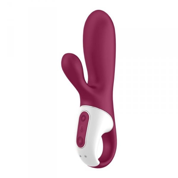Satisfyer Hot Bunny Connect App - podgrzewany wibrator króliczek z aplikacją