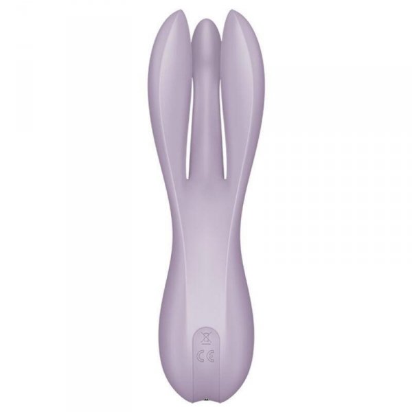 Satisfyer Threesome 2 violet - masażer łechtaczki (fioletowy)