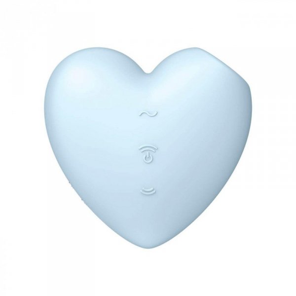 Satisfyer Stymulator-Cutie Heart (Blue) - masażer łechtaczki (niebieski)