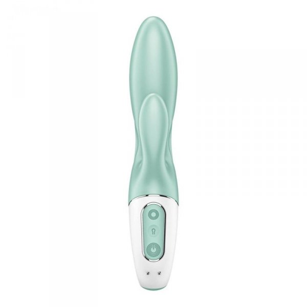 Satisfyer Air Pump Bunny 5 Connect App mint - wibrator króliczek (zielony)