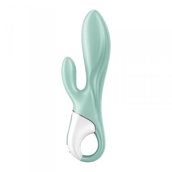 Satisfyer Air Pump Bunny 5 Connect App mint - wibrator króliczek (zielony)