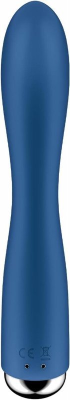 Satisfyer Spinning Rabbit 1 Blue - wibrator króliczek (granatowy)