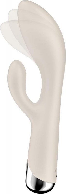 Satisfyer Spinning Rabbit 1 Beige - wibrator króliczek (beige)