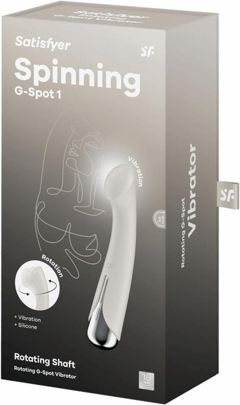 Satisfyer Spinning G-Spot 1 Beige- stymulator (beige)