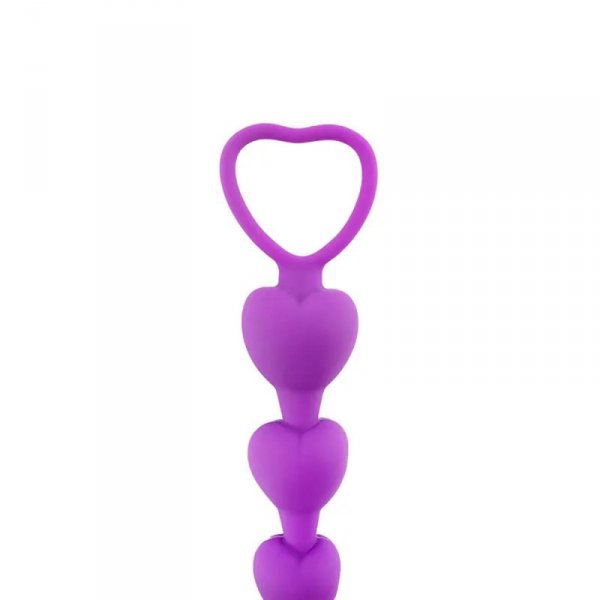 ANAL BEADS purple heart