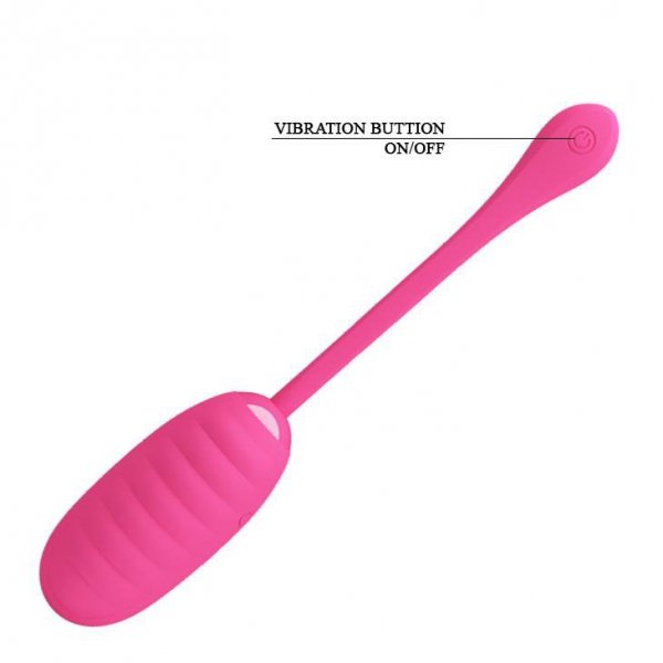 PRETTY LOVE - KIRK EGG Pink 12 function vibrations