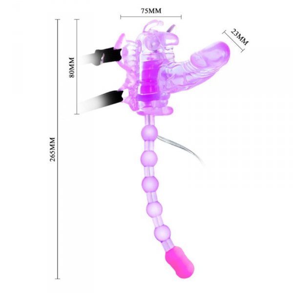 BAILE- BUTTERFLY, 7 vibration functions