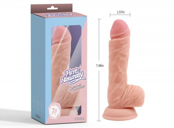 Pure Naturally Dildo Seminude Commander Flesh