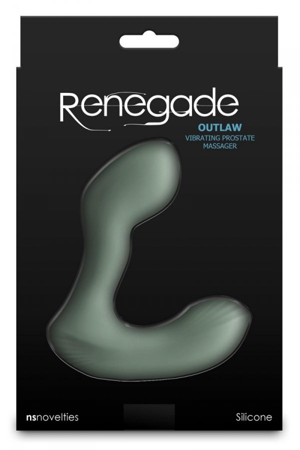 NS Novelties Renegade Outlaw Sage - masażer prostaty (zielony)