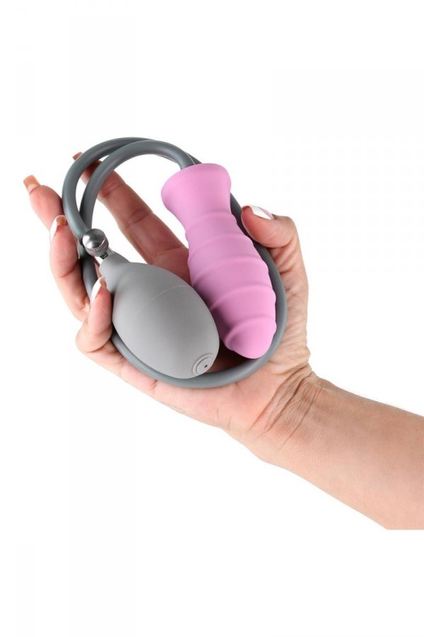 NS Novelties Inya Inflataplay Pink - korek analny z pompką (różowy)