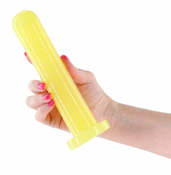 NS Novelties Thrill Yellow Large - dildo (żółty)