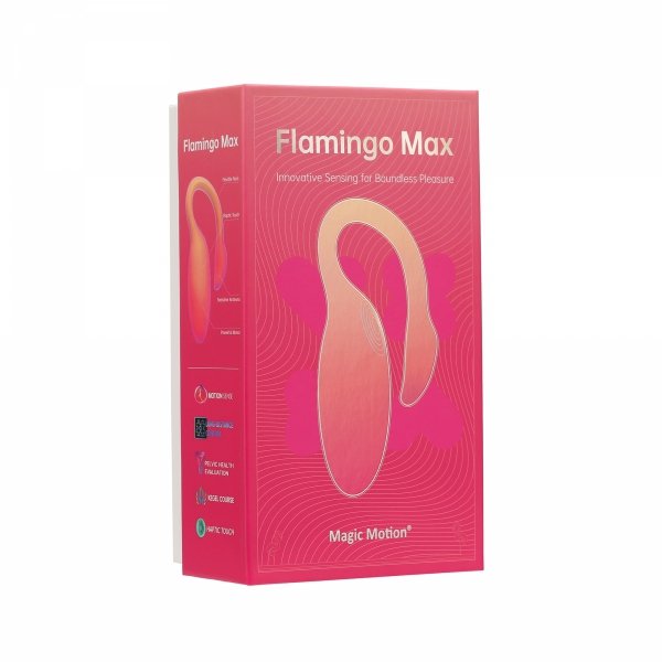 Magic Motion Flamingo Max - wibrujące jajko z aplikacją (pomarańczowy)
