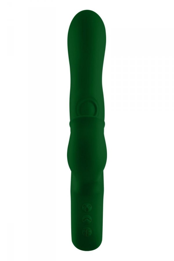 FemmeFun Pallina Dark Green - wibrator króliczek (zielony)