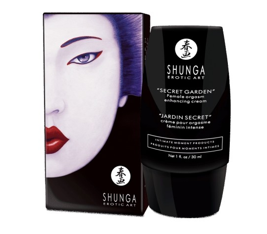 Shunga - Secret Garden Female Orgasm Enhancing Cream 30 ml - krem dla kobiet zwiększający intensywność orgazmów