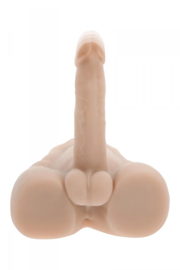 Evolved Torso Easy Rider light - dildo/pulsator (cielisty)