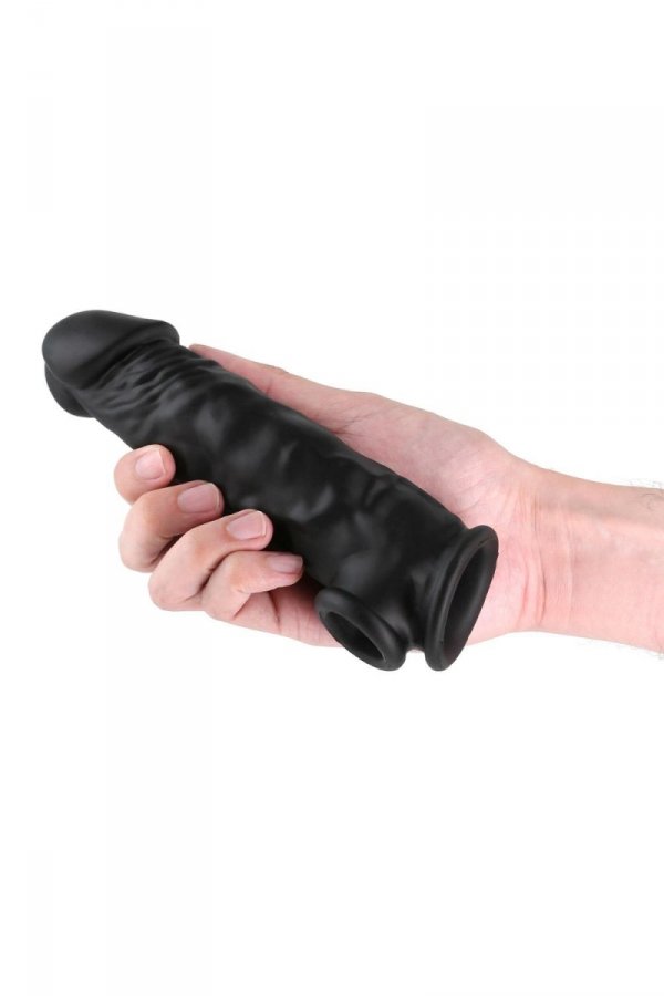 NS Novelties Renegade Annex Thick Black - nakładka na penisa (czarny)
