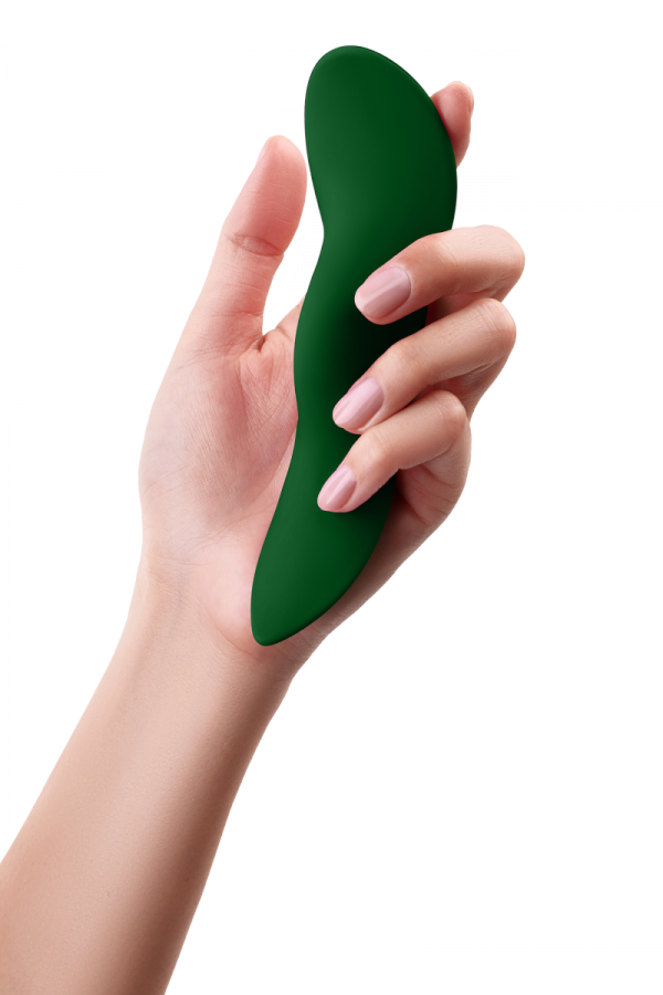 FEMMEFUNN UNDA DARK GREEN - wibrator dla par (zielony)