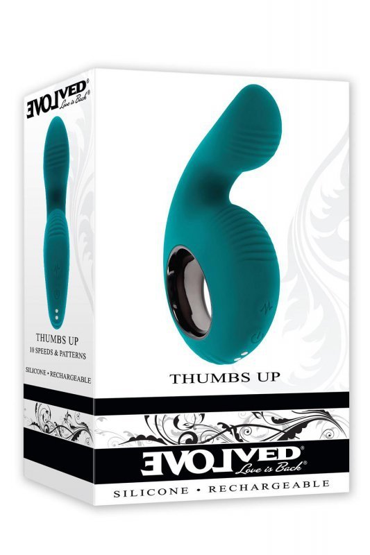 Evolved wibrator Thumbs Up (zielony)
