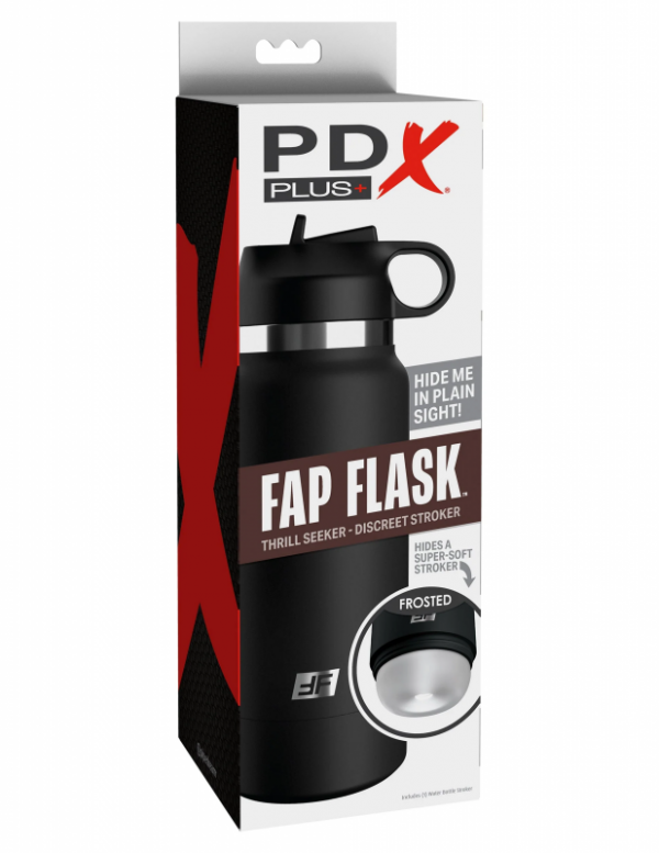 Pipedream PDX Plus - Fap Flask Thrill Seeker - masturbator (czarny)