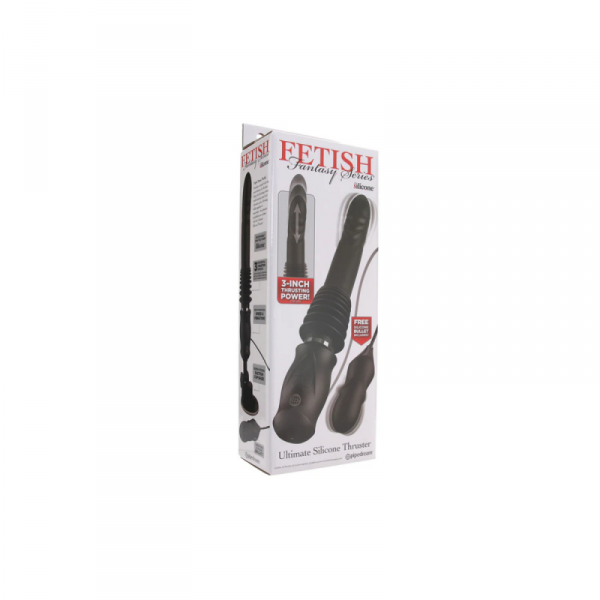 FF Series Wibrator Ultimate Silicone Thruster Black (czarny)
