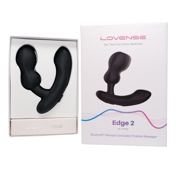 Lovense Edge 2 - masażer prostaty (czarny)