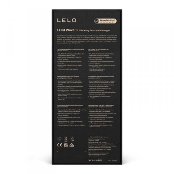 Lelo Loki Wave 2 Base Blue