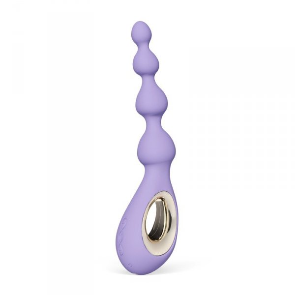 Lelo Soraya Beads Violet Dusk - masażer analny (fioletowy)