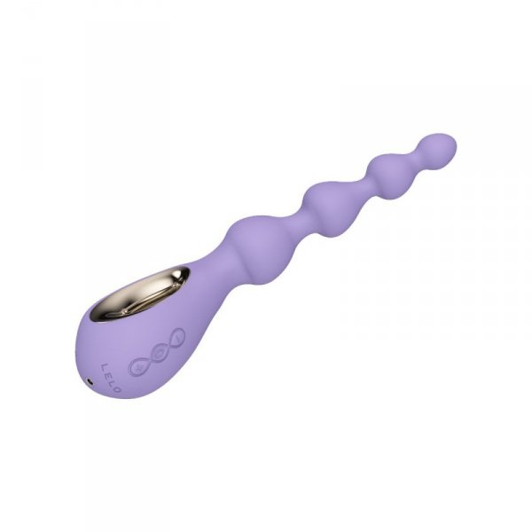 Lelo Soraya Beads Violet Dusk - masażer analny (fioletowy)