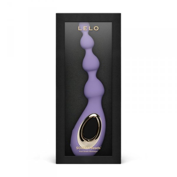 Lelo Soraya Beads Violet Dusk - masażer analny (fioletowy)