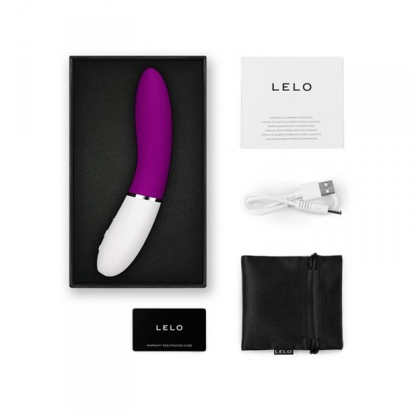 Lelo wibrator punku G Liv 3 Deep Rose - wibrator (fioletowy)