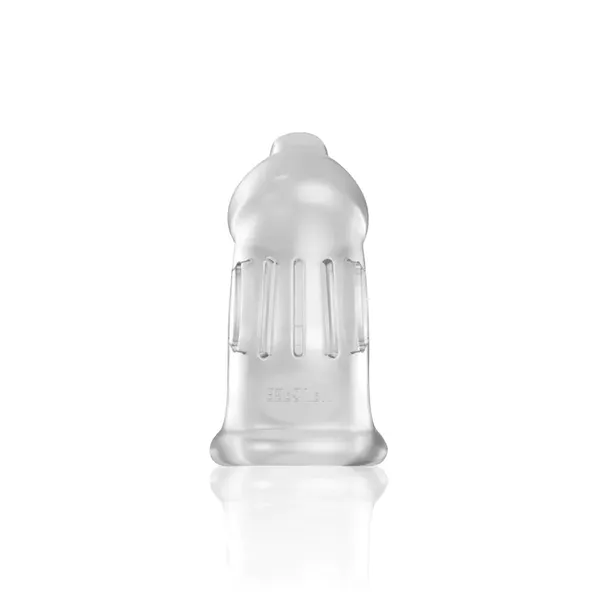 ManCage pas cnoty Model 29 TPE Chastity Cage Transparent (transparentny)
