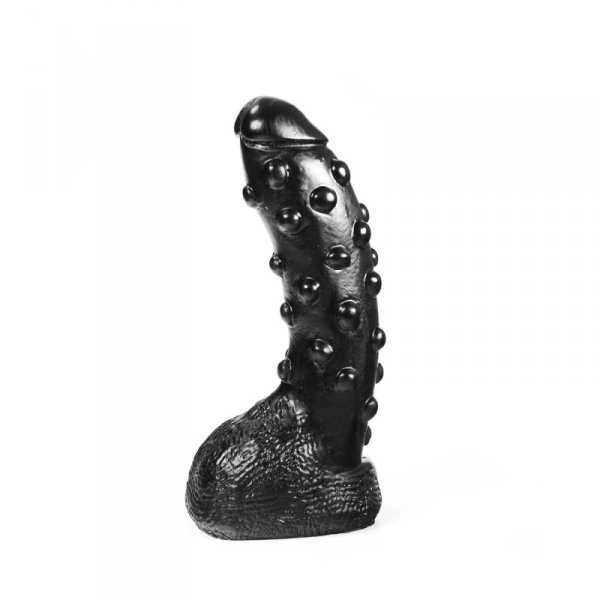 Mister B anal dildo - Tonguebiter sztuczny penis (czarne)