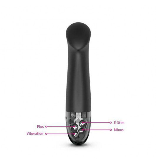 Mystim Right on Ron eStimVibrator Black - wibrator klasyczny