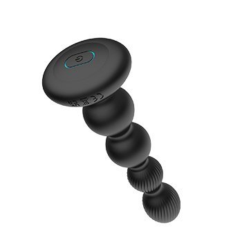 Nexus Korek Analny Tornado Rotating Beaded Probe Black - korek analny (czarny)